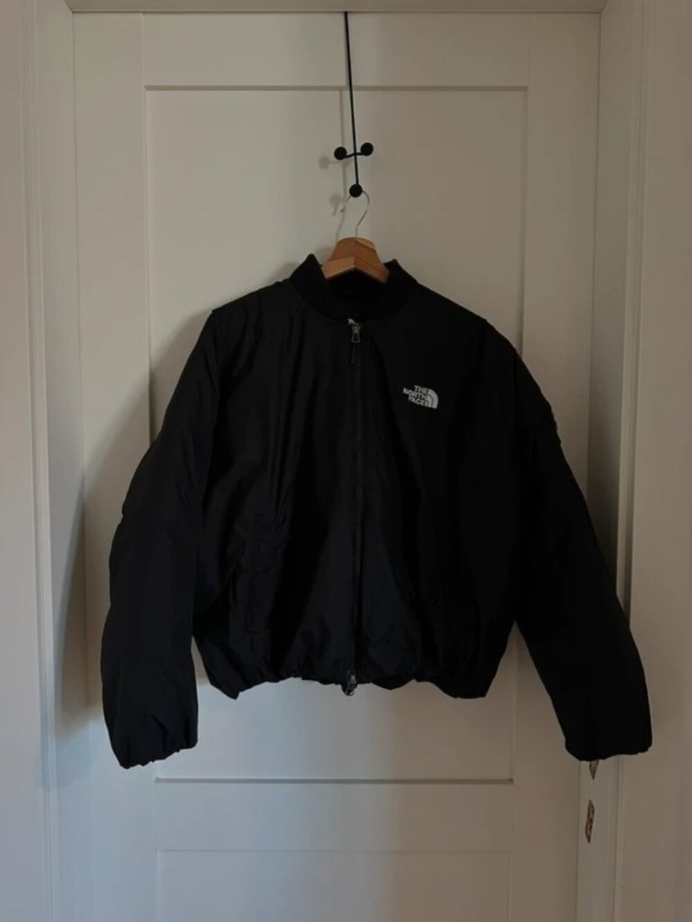 The North Face Black Bomber Jacket Lightweight Windbreaker S